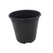 وعاء زهور بلاستيك أسود قابل للتخصيص في الهواء الطلق وعاء جالون عالي الجودة
