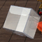 واضح 1 مم مربع مربع من البلاستيك التعبئة والتغليف PETG الخيوط الفردية معكرون مربع