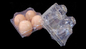 4 خلية زر كليب البلاستيك التعبئة والتغليف نفطة واضح البلاستيك البيض كرتون خالية من الهالوجين