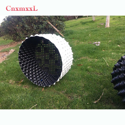 99L White Outdoor Tree Nursery Black Plastic . 99 لتر أبيض في الهواء الطلق حضانة شجرة أواني بلاستيكية سوداء