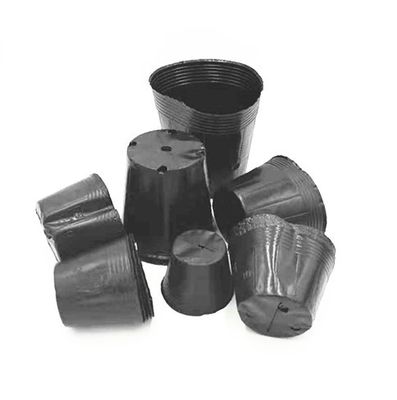البلاستيك HDPE وعاء الحضانة بذور البصل زراعة الأواني السوداء للدفيئة