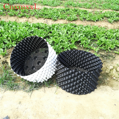 نمو الجذر الأبيض 0.9 مم HDPE البلاستيك الأواني الهواء الدفيئة الهواء تشذيب دلاء