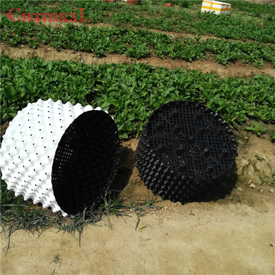 نمو الجذر الأبيض 0.9 مم HDPE البلاستيك الأواني الهواء الدفيئة الهواء تشذيب دلاء