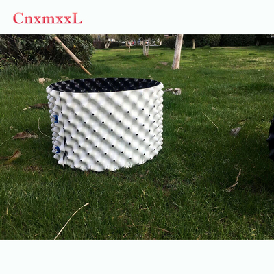 99L White Outdoor Tree Nursery Black Plastic . 99 لتر أبيض في الهواء الطلق حضانة شجرة أواني بلاستيكية سوداء