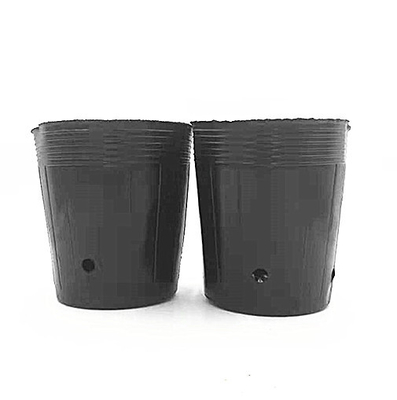 البلاستيك HDPE وعاء الحضانة بذور البصل زراعة الأواني السوداء للدفيئة