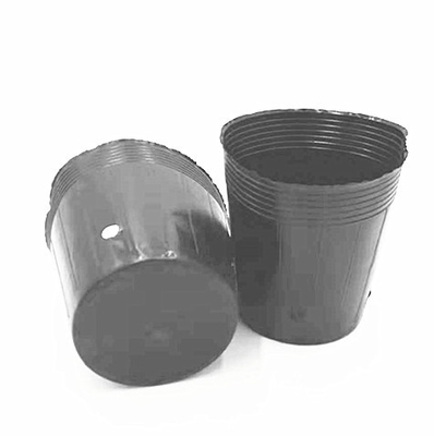 البلاستيك HDPE وعاء الحضانة بذور البصل زراعة الأواني السوداء للدفيئة