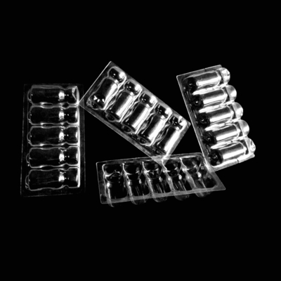 علبة البلاستيك الشفافة المخصصة في PVC PET PETG ESD