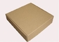 صندوق شحن مسطح من الورق المموج البني القابل للطي 20 قطعة