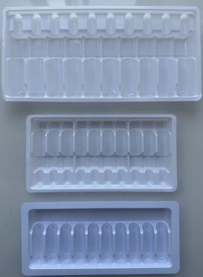 PET 1ml 2ml 5ml 10ml 10 علبة العبوة الفراغ تشكيل علبة تخصيص