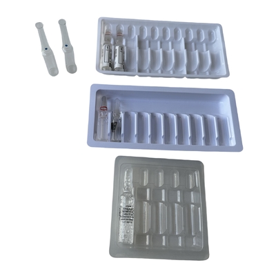 1ml 2ml 3mL أمبولات الحقن الملصق الذاتي بطاقة PET أمبولات سعة تخصيص