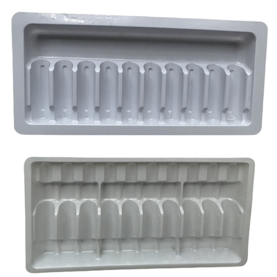 1ml 2ml 3mL Ampoule الحقن الزجاجة الملصق الذاتي الملصق PET Ampoule Tray مجموعة كاملة من تخصيص