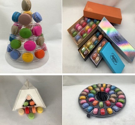 طابع الساخن المكرونة الصندوق الشفاف القمة والأسفل الغطاء المكرونة عرض رف 12pcs
