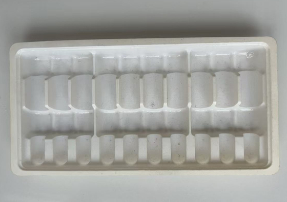 علبة البلاستيك PVC PET الشفافة للبثور حاوية السائل الفموي المستخدمة مرة واحدة
