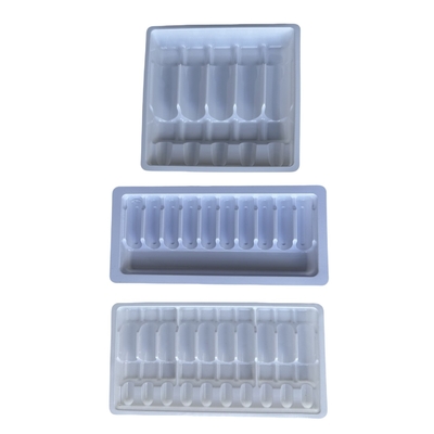 المخصصة بالجملة من العبوة المخدرات الصحنات حقن المياه 1ml، 2ml، 5ml، 10m بطاقة PET الصحنات الصحنات