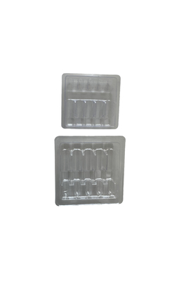 علبة البليستر للتسجيل في الماء 1ml 2ml 5ml 10ml علبة أمبولة بي تي تخصيص
