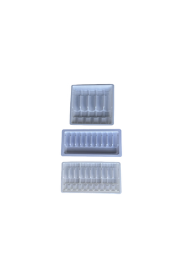 علبة البليستر للتسجيل في الماء 1ml 2ml 5ml 10ml علبة أمبولة بي تي تخصيص
