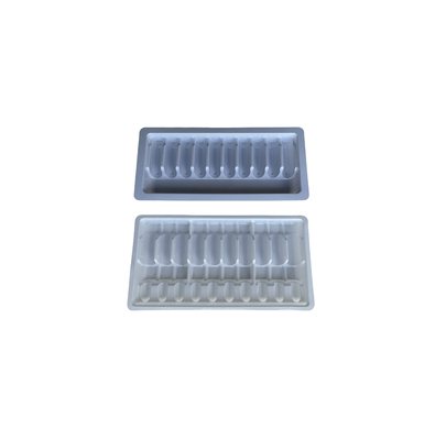 علبة البليستر للتسجيل في الماء 1ml 2ml 5ml 10ml علبة أمبولة بي تي تخصيص