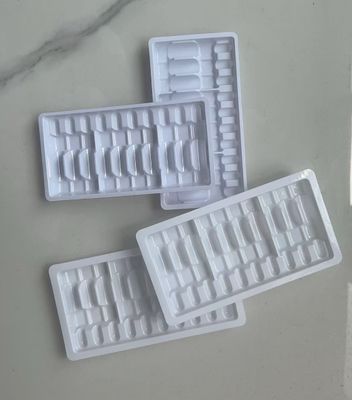 صينية أمبولات محكمة الإغلاق مخصصة سعة 2 مل مكونة من 10 قطع لتعبئة الأدوية