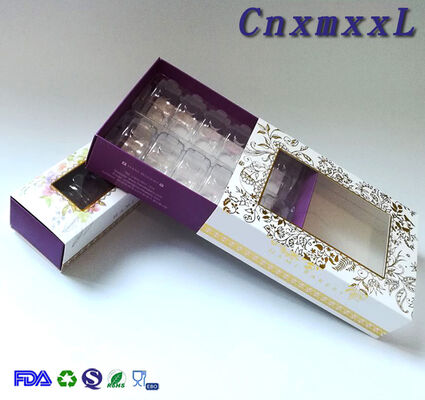 صندوق درج ماكرون، صندوق فاخر، صندوق قابل للطي، صندوق شوكولاتة، كتيب، منشور إعلاني - جميعها متاحة للتخصيص.