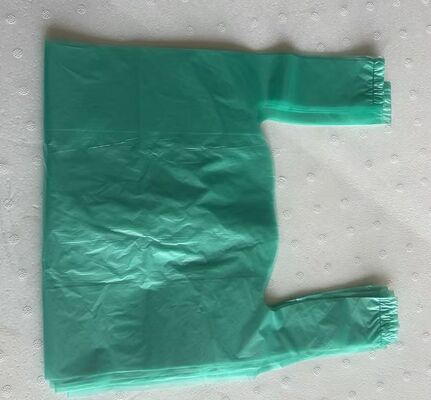 أكياس التسوق HDPE ذات الشعار المخصص مع مقاومة عالية للآثار ويمكن إعادة تدويرها للمتجر