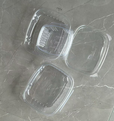 Customized Design Recyclable PET Heat Sealing Fruit Packaging Box for Tomato and Blueberry