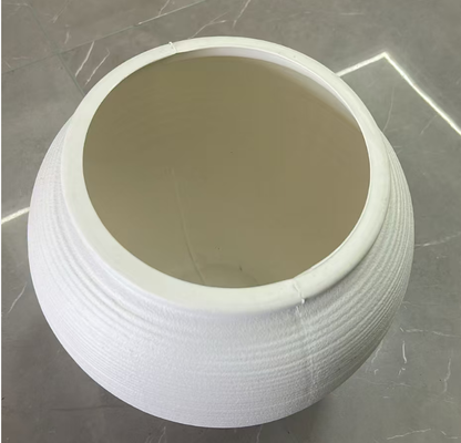 PE Coated Plastic Flower Pot with Drainage Holes and Multiple Sizes for Indoor and Outdoor Plants