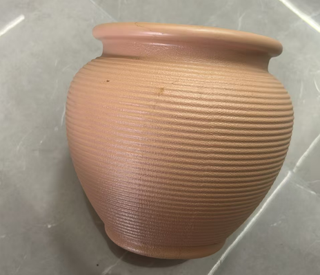 HDPE Modern Minimalist Ceramic Flower Pot with Multiple Sizes and Long Lifespan for Home Decoration