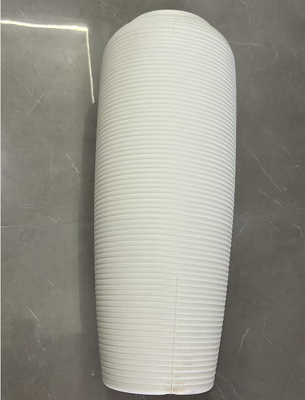 HDPE Nordic Morandi Color Ceramic-like Flower Pot with Hand-painted Colored Glaze for Large-capacity Indoor and Outdoor Use