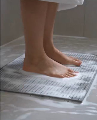 EPP Shower Mat with Eco-friendly Virgin EPP Material High-efficiency Anti-slip & Drainage Structure Easy to Clean Bathroom Non-Slip Mat