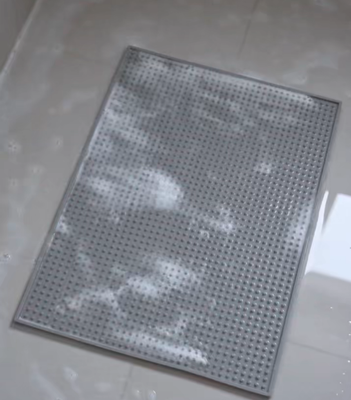 EPP Bathroom Mat with Premium Eco-friendly Virgin EPP Material, High-efficiency Anti-slip & Drainage Structure, and Easy to Clean & Resistant to Grime Build-up