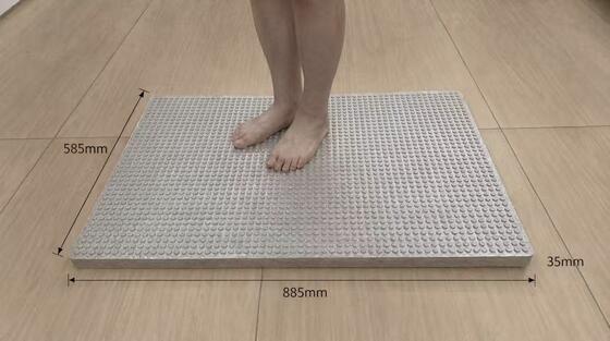 One Piece Mold Resistant Fast Drainage Shower Mat Non Slip Mat for Bath Floor Safety
